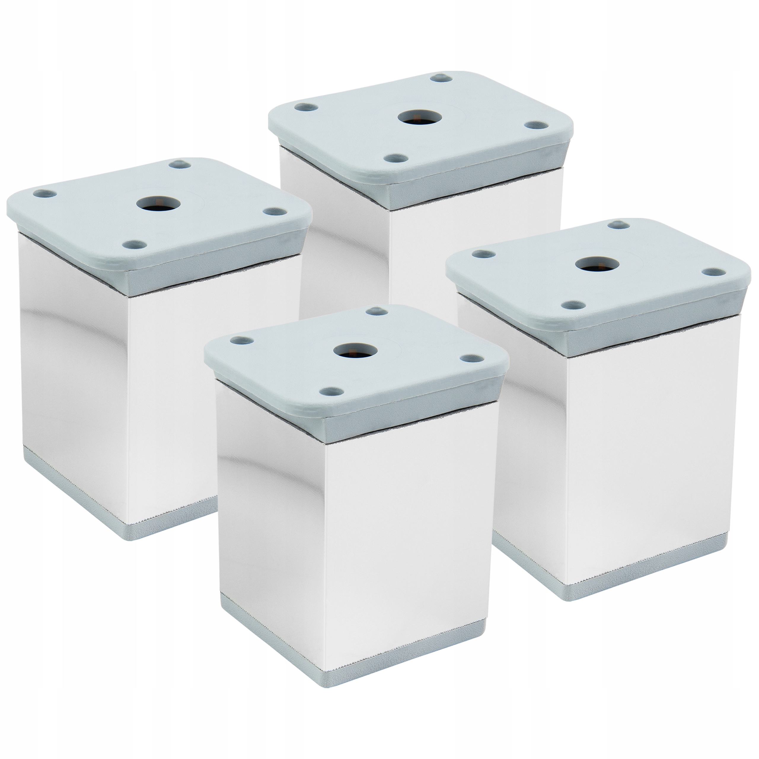 

Noga Nóżka meblowy kwadratowa h-70 chrom 4 szt