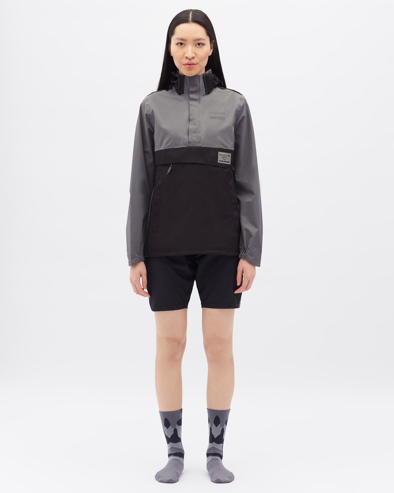 Dámská gravel bunda Silvini Montesola tmavě šedá M