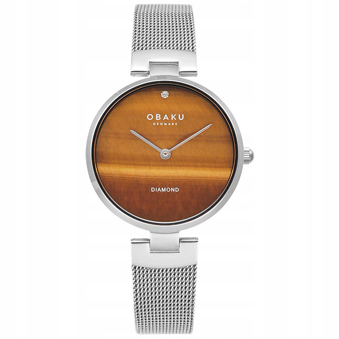 Dámské hodinky Obaku Denmark V256LHCNMC-DTED stříbrné