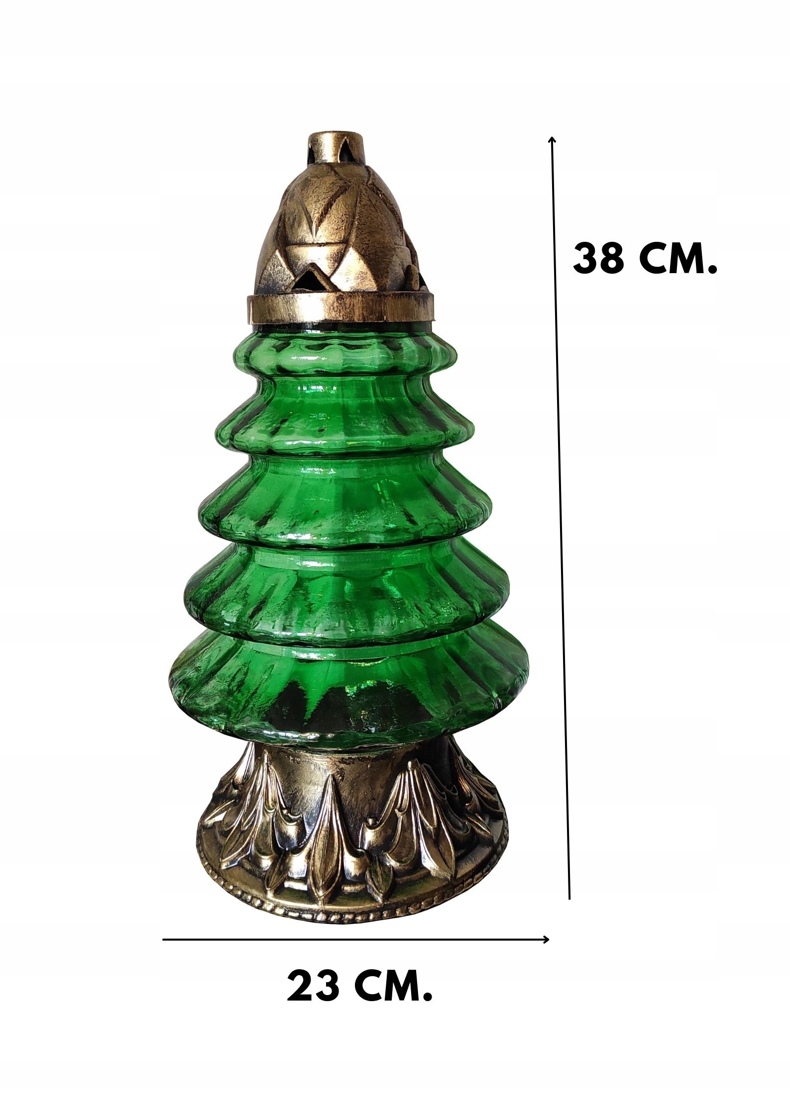 znicz 3szt  TĘCZA 37cm 5002 — 3