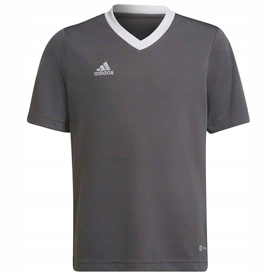 Koszulka adidas Entrada 22 Jsy Y H57499 Szary, 176 CM Szary, 176 CM