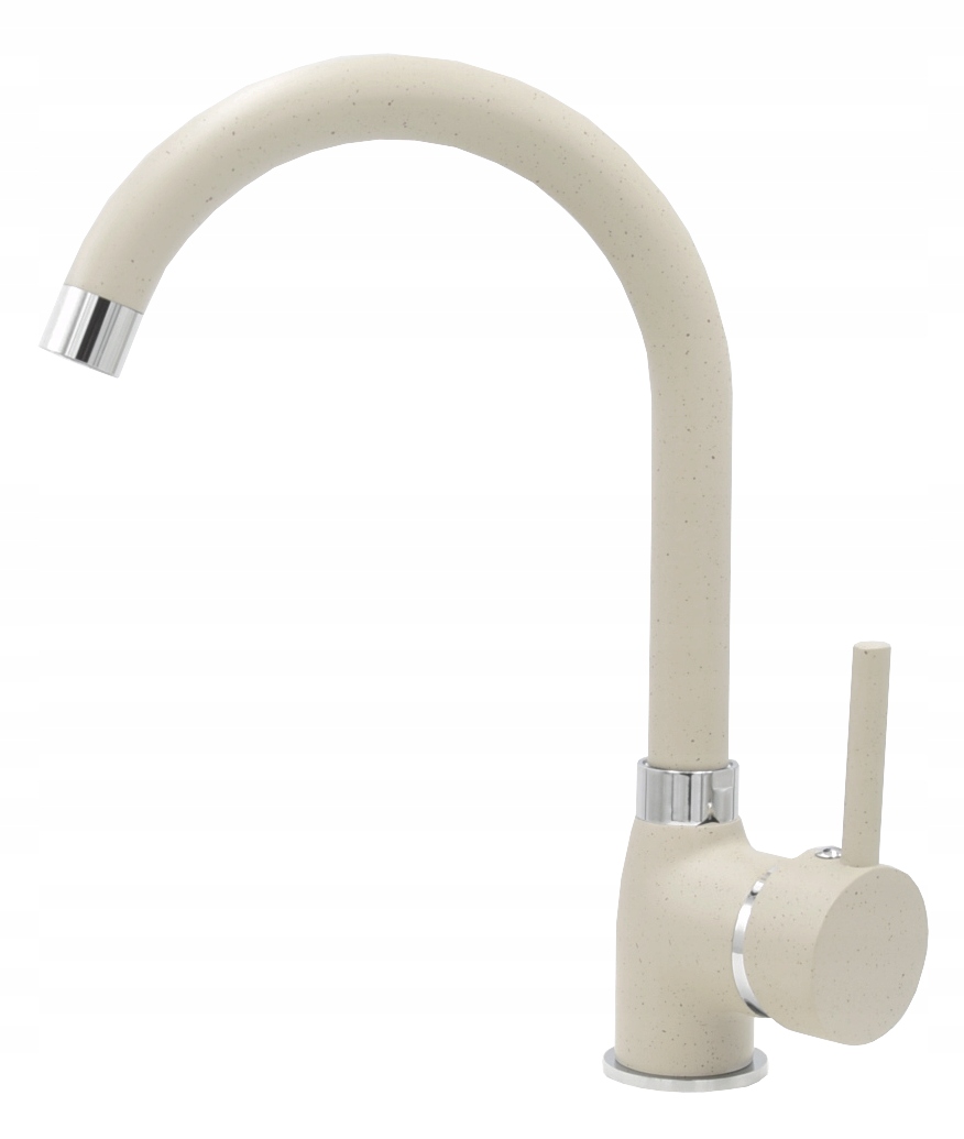 Kuchyňská baterie Beta béžová pro dřez, páková, stojánková