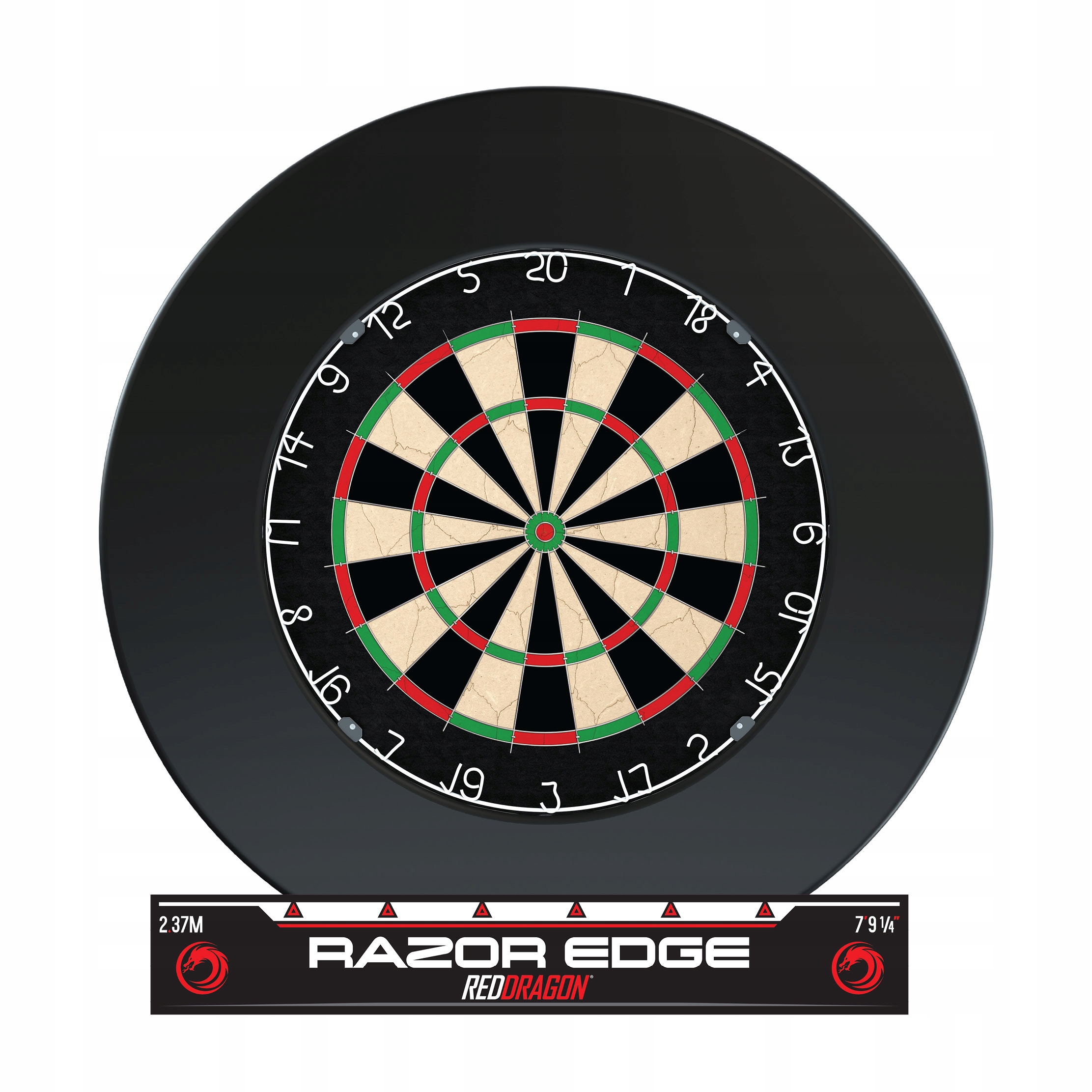 Tarcza sizalowa Red dragon czarna osłona