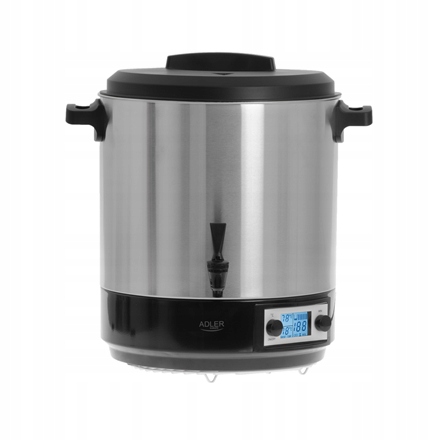 Adler Elektrický hrniec sporák Ad 4496 2600 W 28 L Ner oceľ