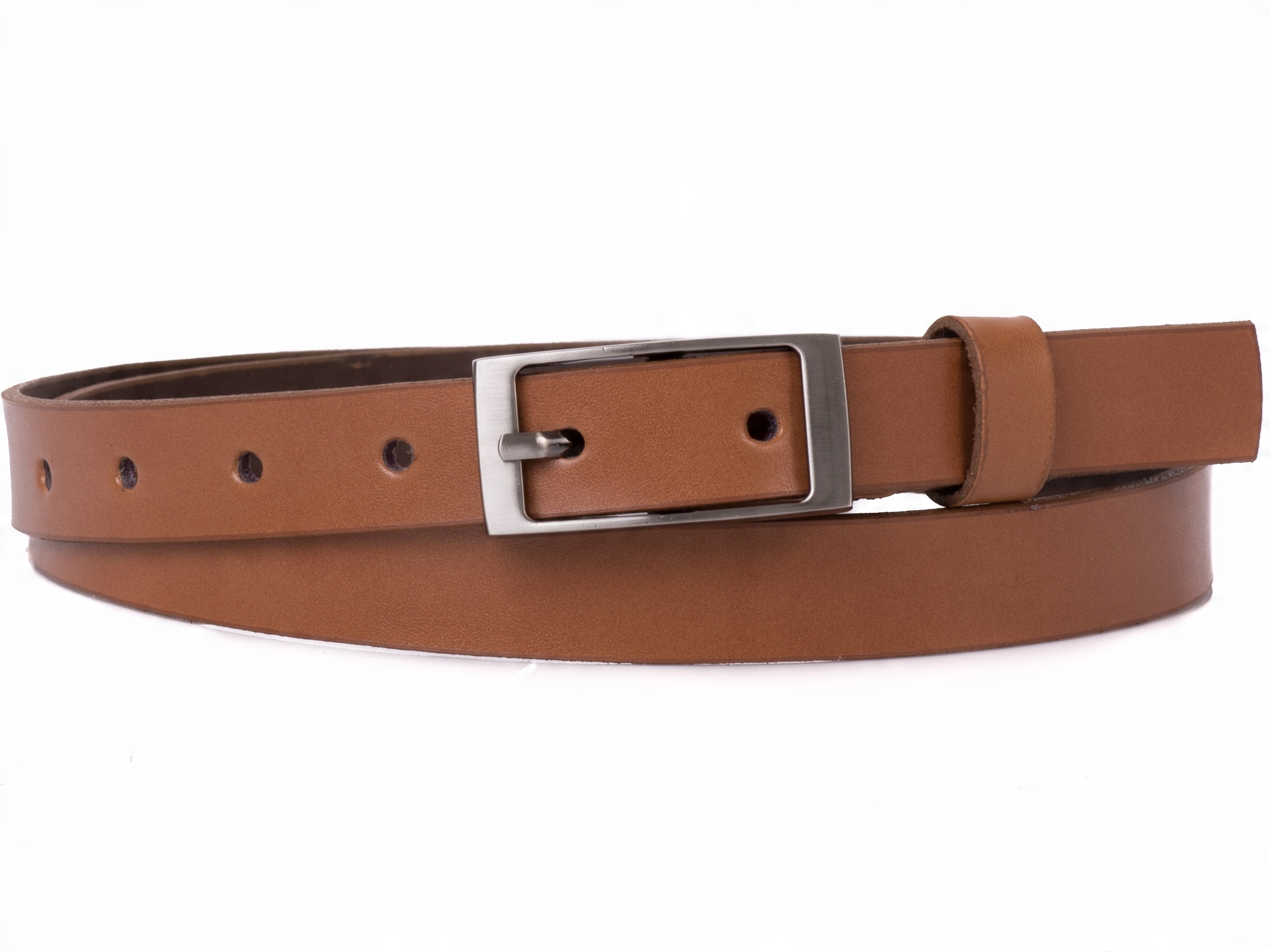 

Damski Skórzany pasek 2cm Tofi |85obw