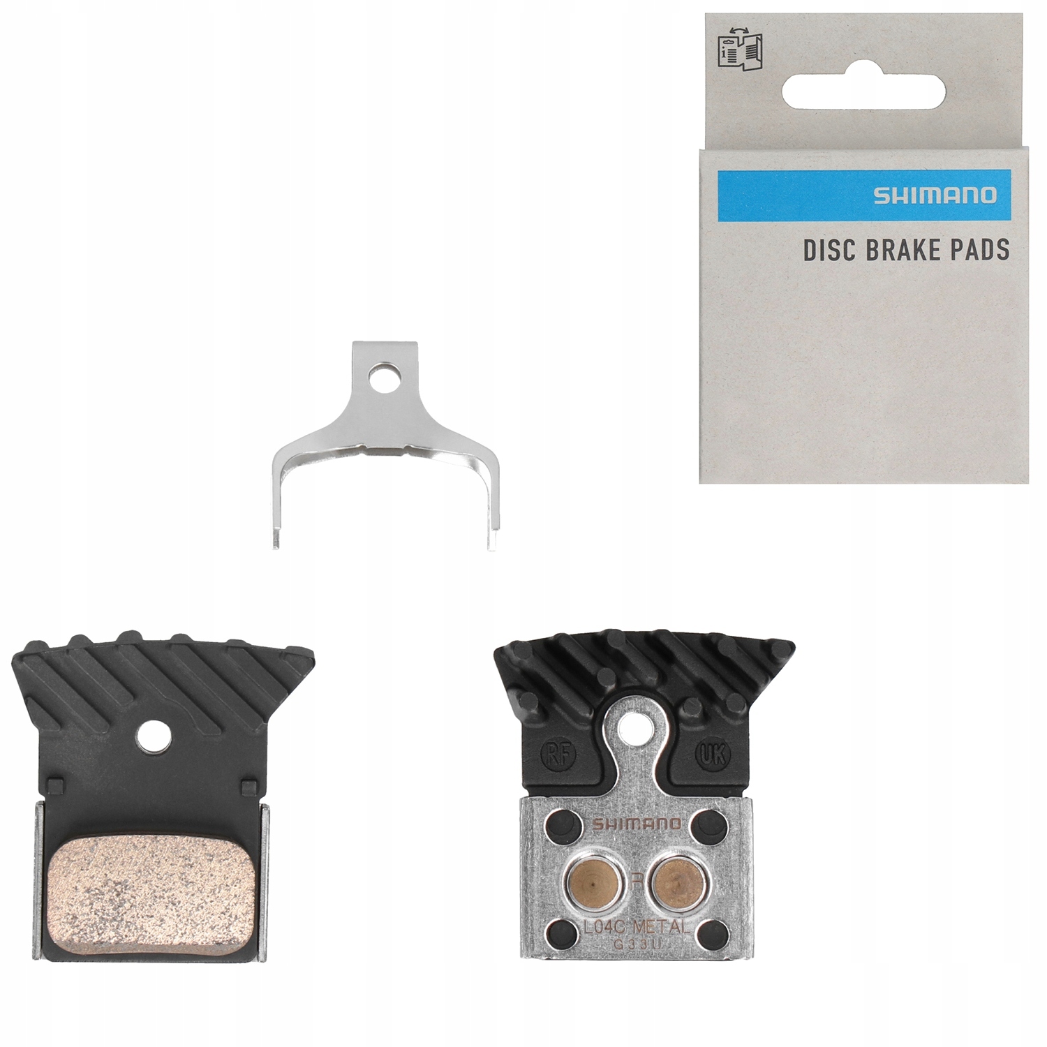 Klocki Hamulcowe Shimano L04C Grx 105 Ultegra Metaliczne Box Oryginał