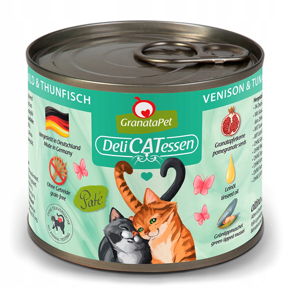 Levně 3x GranataPet DeliCatessen zvěřina a tuňák 200 g