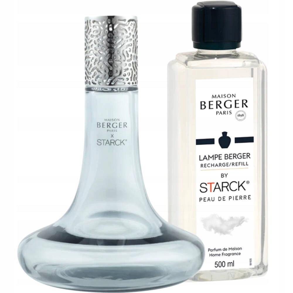Zestaw lampa zapachowa Starck olejek męski zapach 250ml dyfuzor Berger