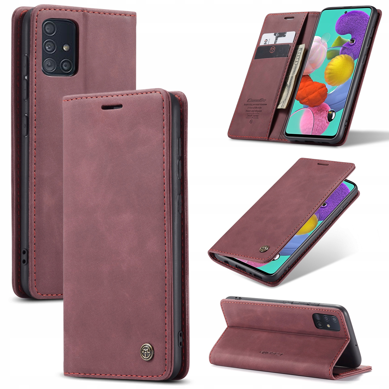 

Caseme | Eleganckie etui, portfel do Galaxy A51