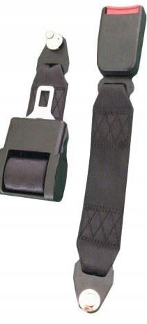 PAS BEZPIECZENSTWA 2 PUNKTOWY Z KLAMRĄ