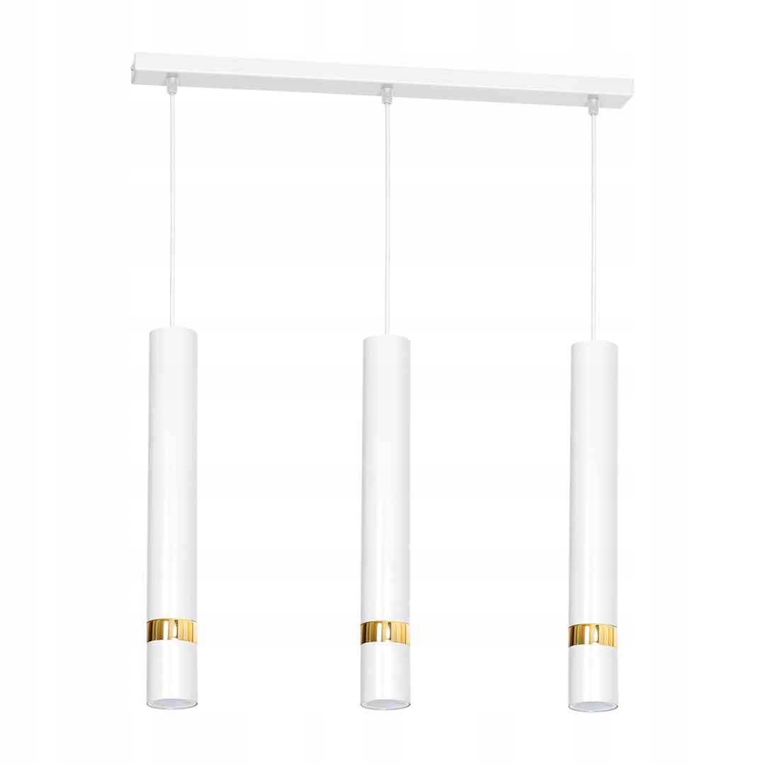 Závesná lampa Joker White/gold 3xGU10