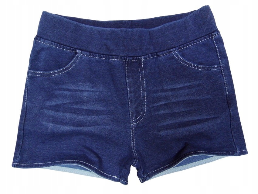 

Szorty jak jeans na gumce 179 Aurora 140 blue