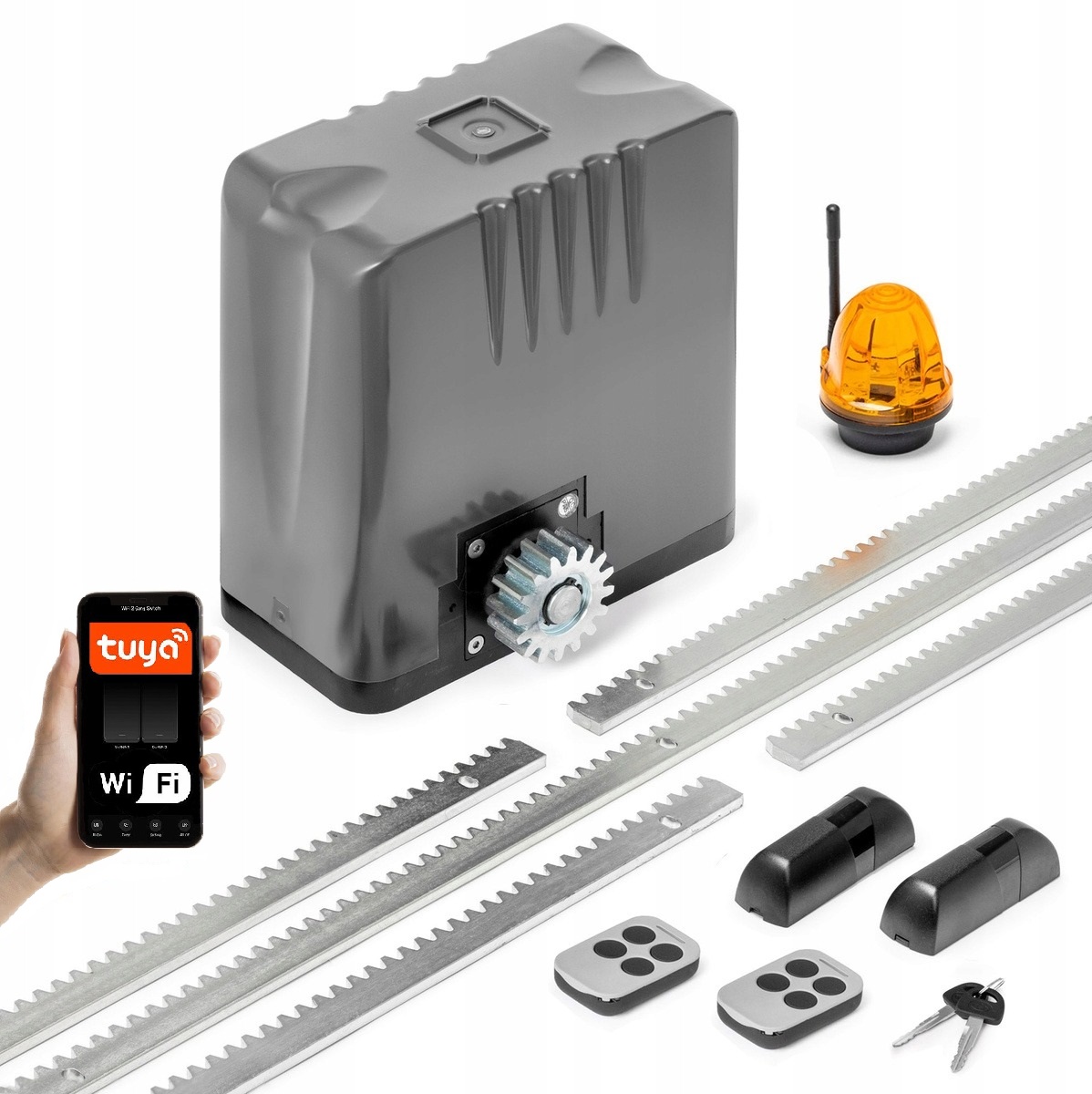 Pohon Na Posuvnú Bránu ARM1000 Sada 2 Diaľkové Ovládače 6 m/1000 kg Wifi Batéria