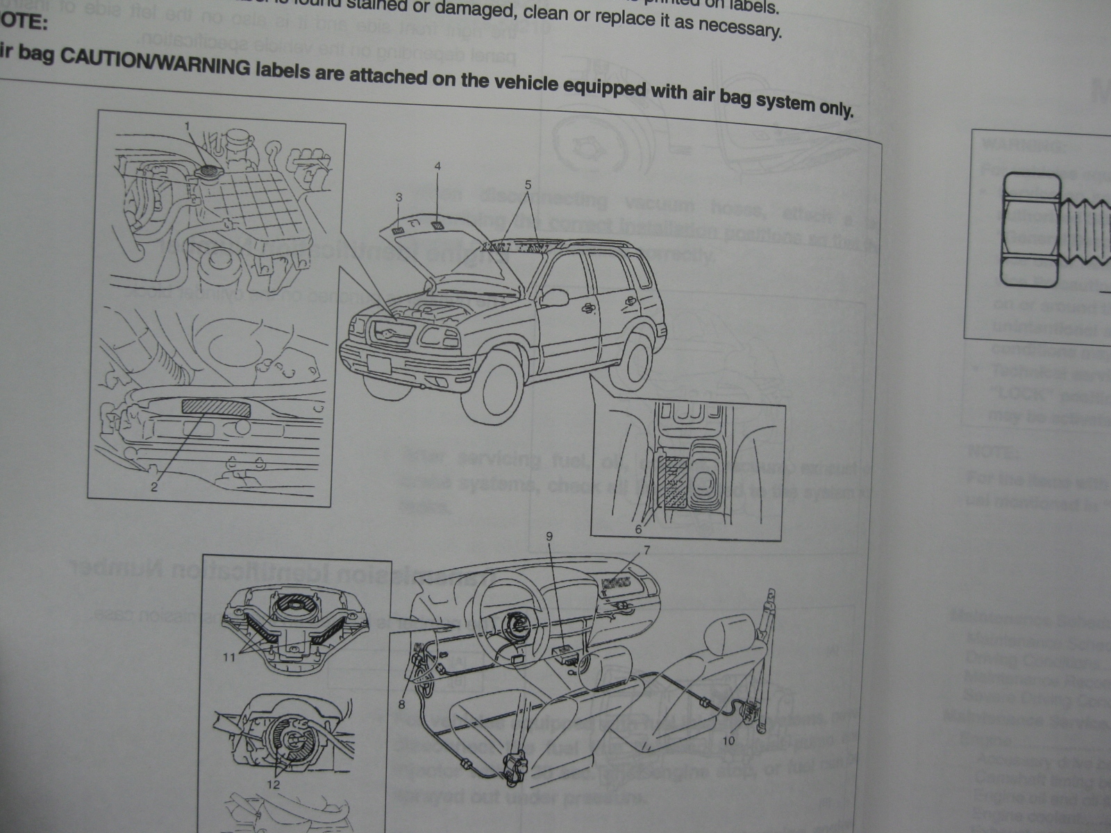 SUZUKI GRAND VITARA I TD 1998-2005 РЕМОНТ КНИЖКА фото 4