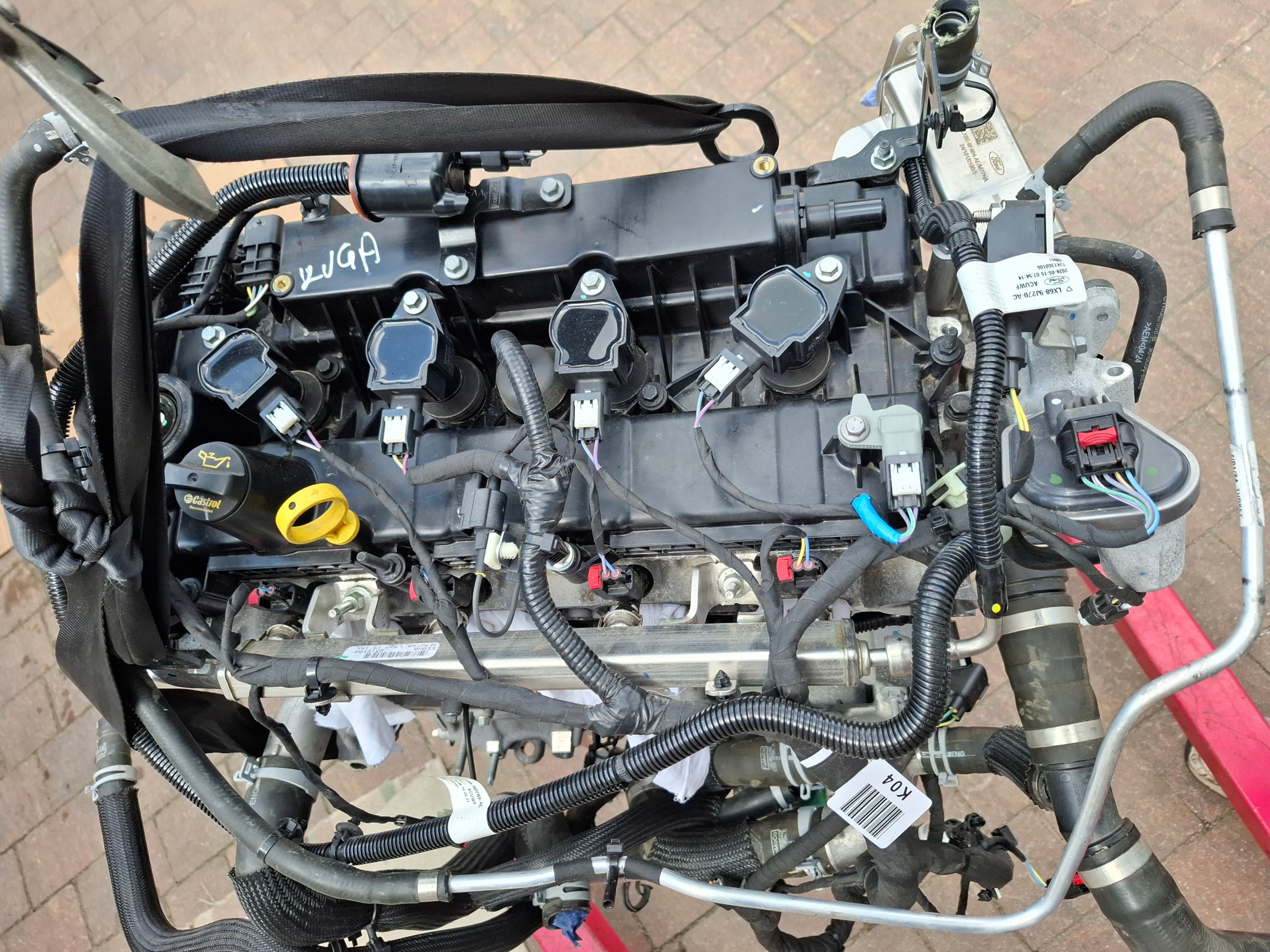 engine BGDA FORD KUGA III MK3 LIFT 2.5 HYBRYDA 24R