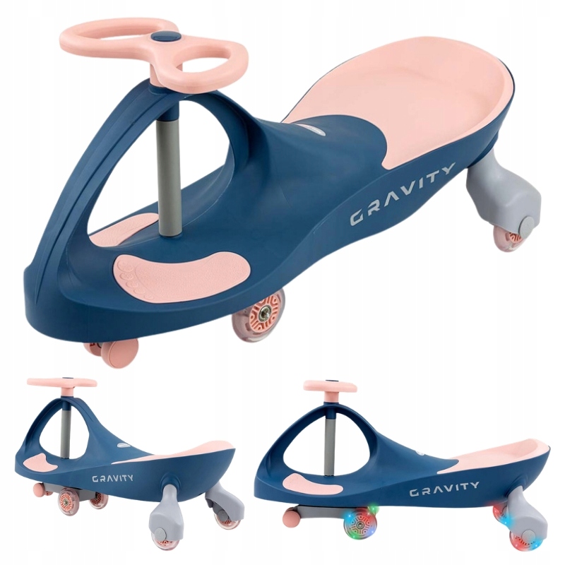 Jeździk Grawitacyjny Interaktywny Gravity Chodzik Pchacz Autko Pojazd