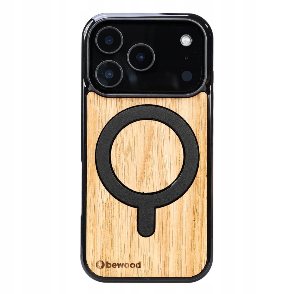 Dřevěný Pouzdro Bewood pro iPhone 17 Pro, dubový, s MagSafe