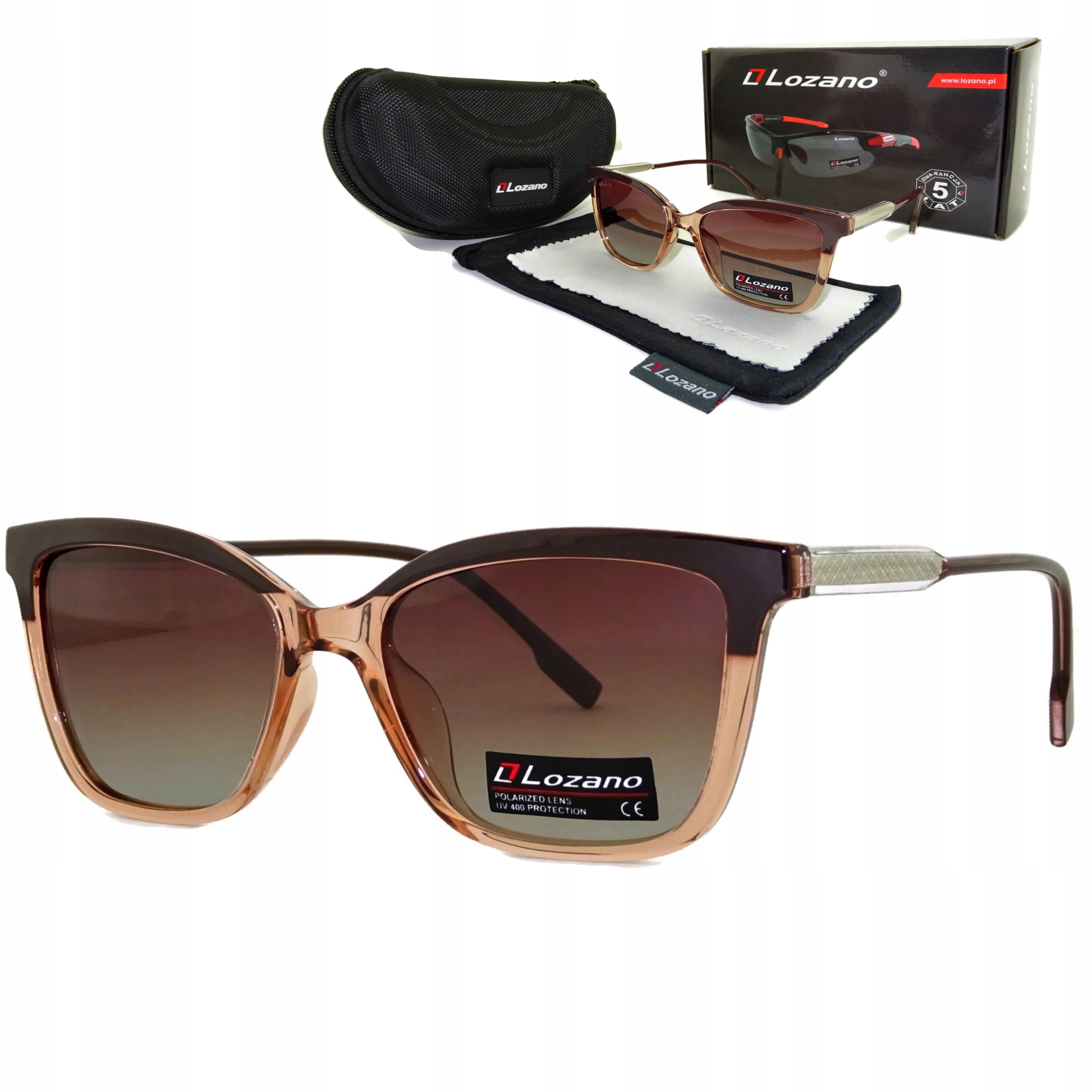 Damskie Okulary Przeciwsłoneczne Z Polaryzacją Komfort Widzenia Lozano