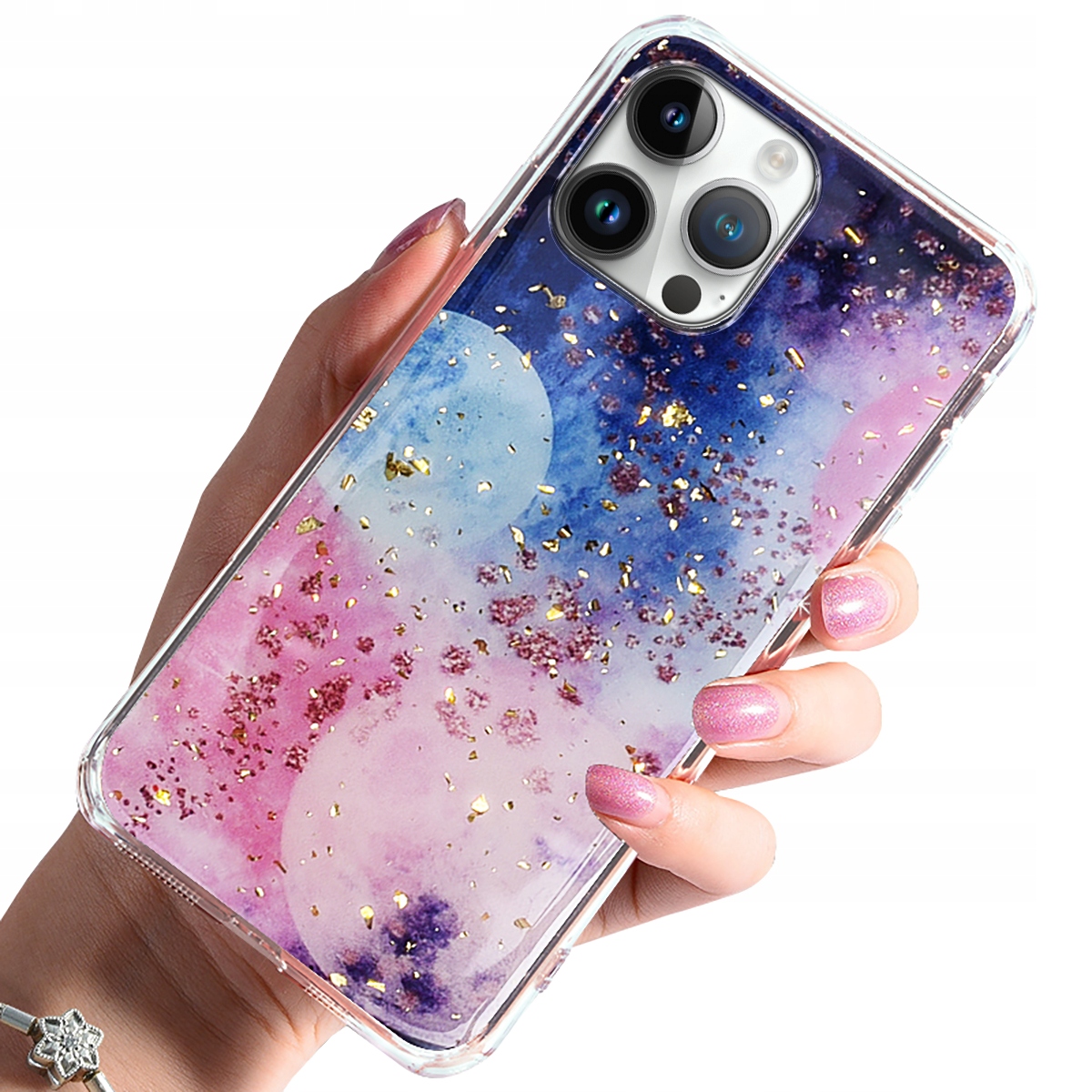 

Etui Case Wzór Szkło 9H do iPhone 14 Pro Max