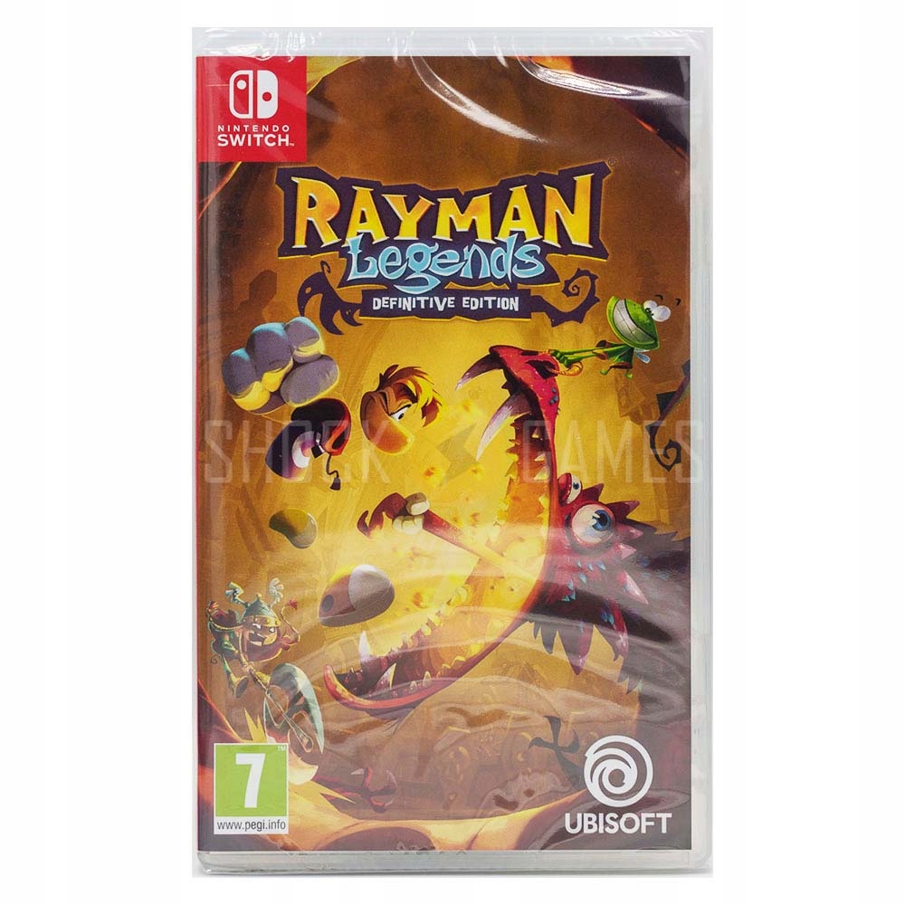 Rayman Legends Definitive Edition Wydanie Premierowe Uk Switch Kartridż