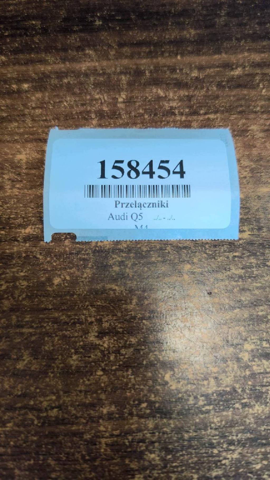 AUDI Q5 DEVIO LUCI TERGICRISTALLO TERGI 80A907129AD