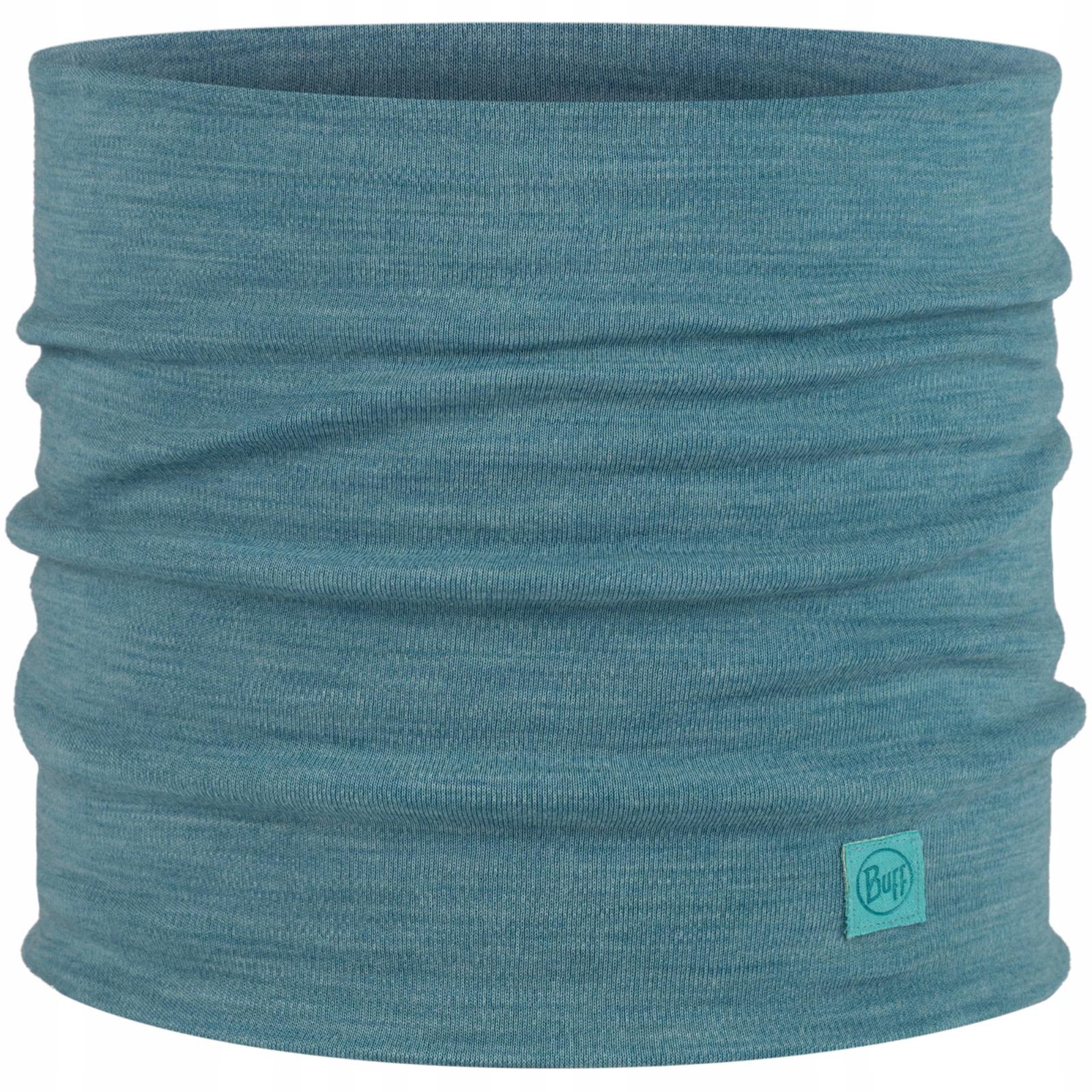 Komin chusta Buff z wełny Merino Heavyweight Solid Pool