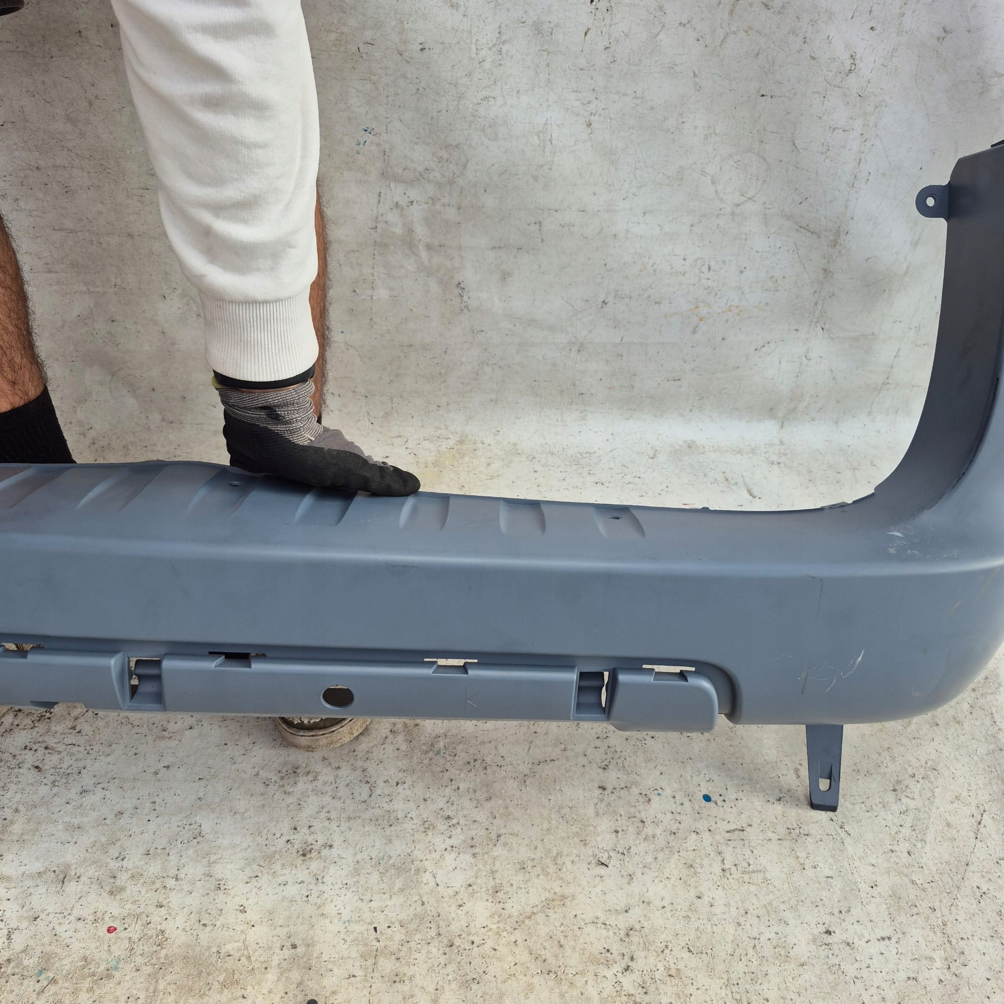RENAULT KANGOO II 2 BE BOP 09-13 bumper rear part rear