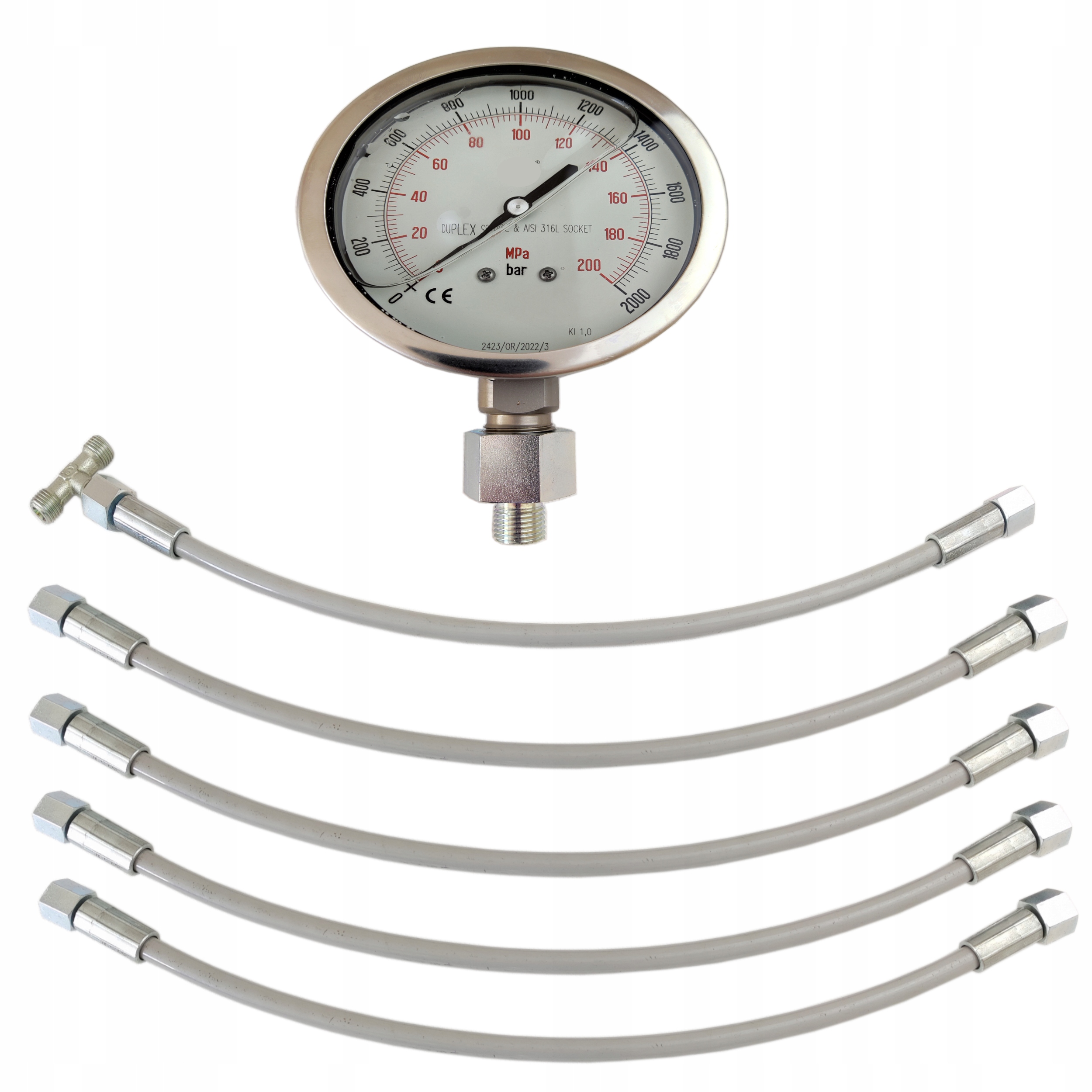 sada Common Rail tlak Diesel Tester 2000BAR