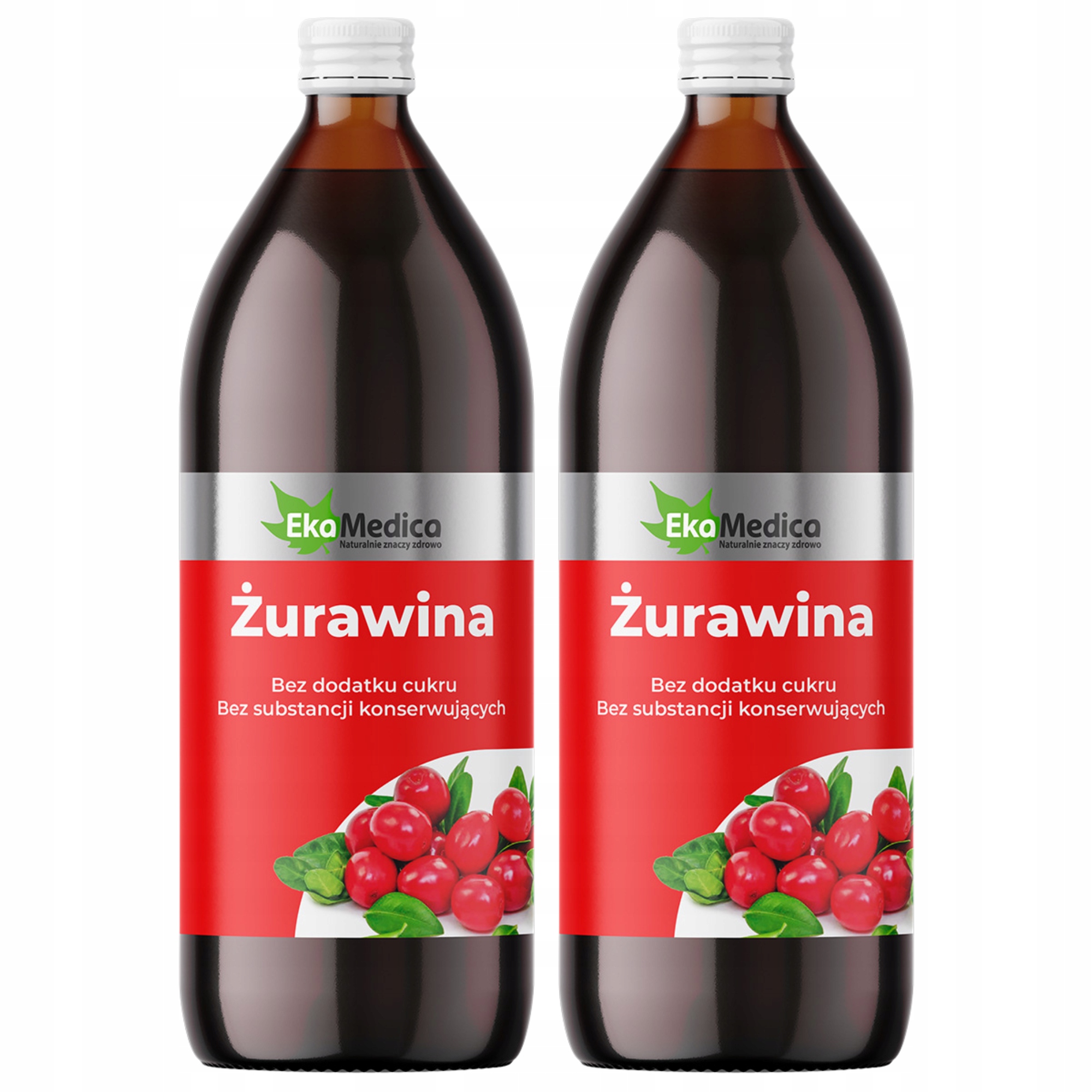 

Ekamedica Żurawina sok 100% 1000 ml