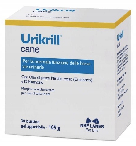 Urikrill cane 30 saszetek Nbf Lanes na dolne drogi moczowe twojego psa