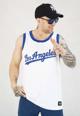 Tank 47 Brand Mlb Los Angeles Dodgers Imprint 661473 bílý