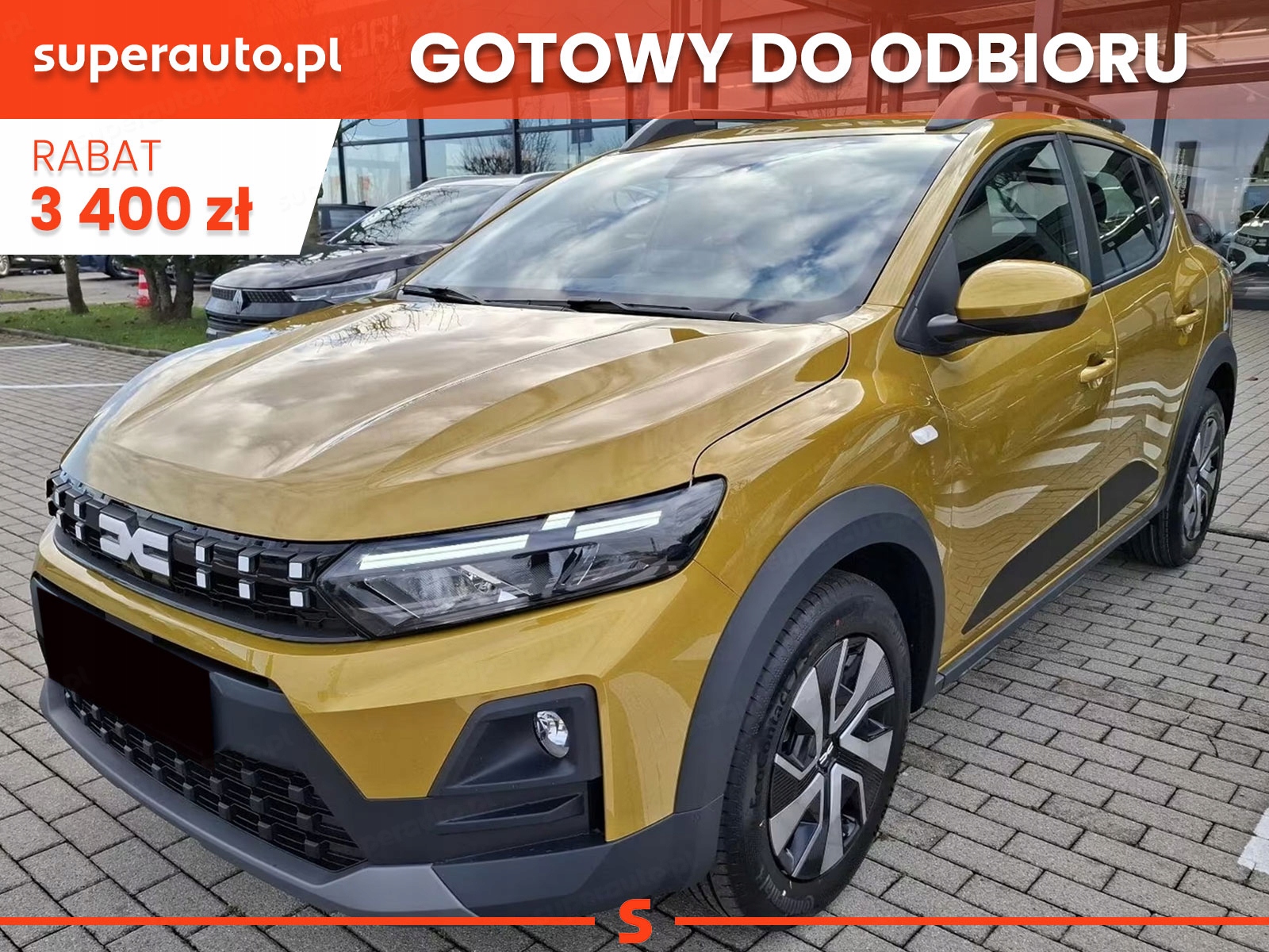 Od ręki - Stepway Expression 1.0 TCe 110KM / Pakiet Thermo