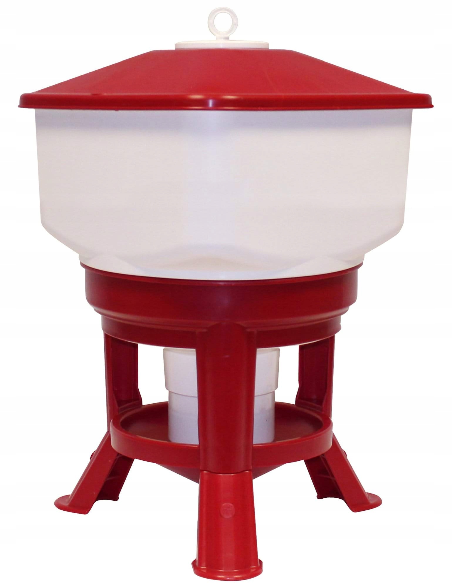 Automatická Napáječka Pro Drůbež Velká 30 L Bílá Červená Novital