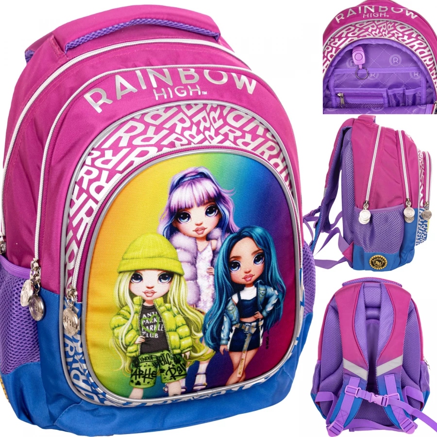 

Plecak Szkolny Tornister Rainbow High