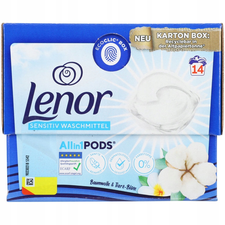 

Kapsułki do Prania Lenor Sensitive z Niemiec