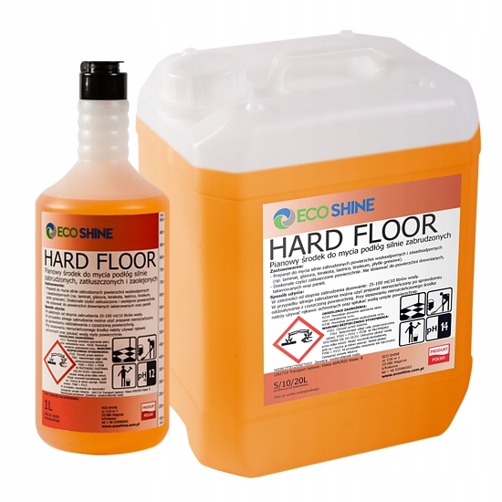 

Eco Shine, Hard Floor, Do Ciężkich Zabrudzeń! - 1l
