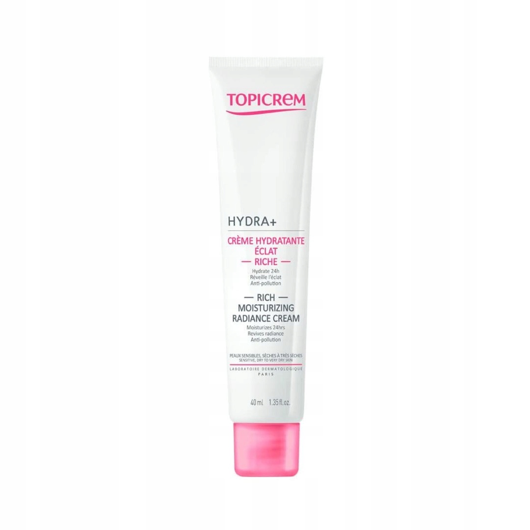 Hydratační krém Topicrem Hydra+ 40 ml Rozjasňovač