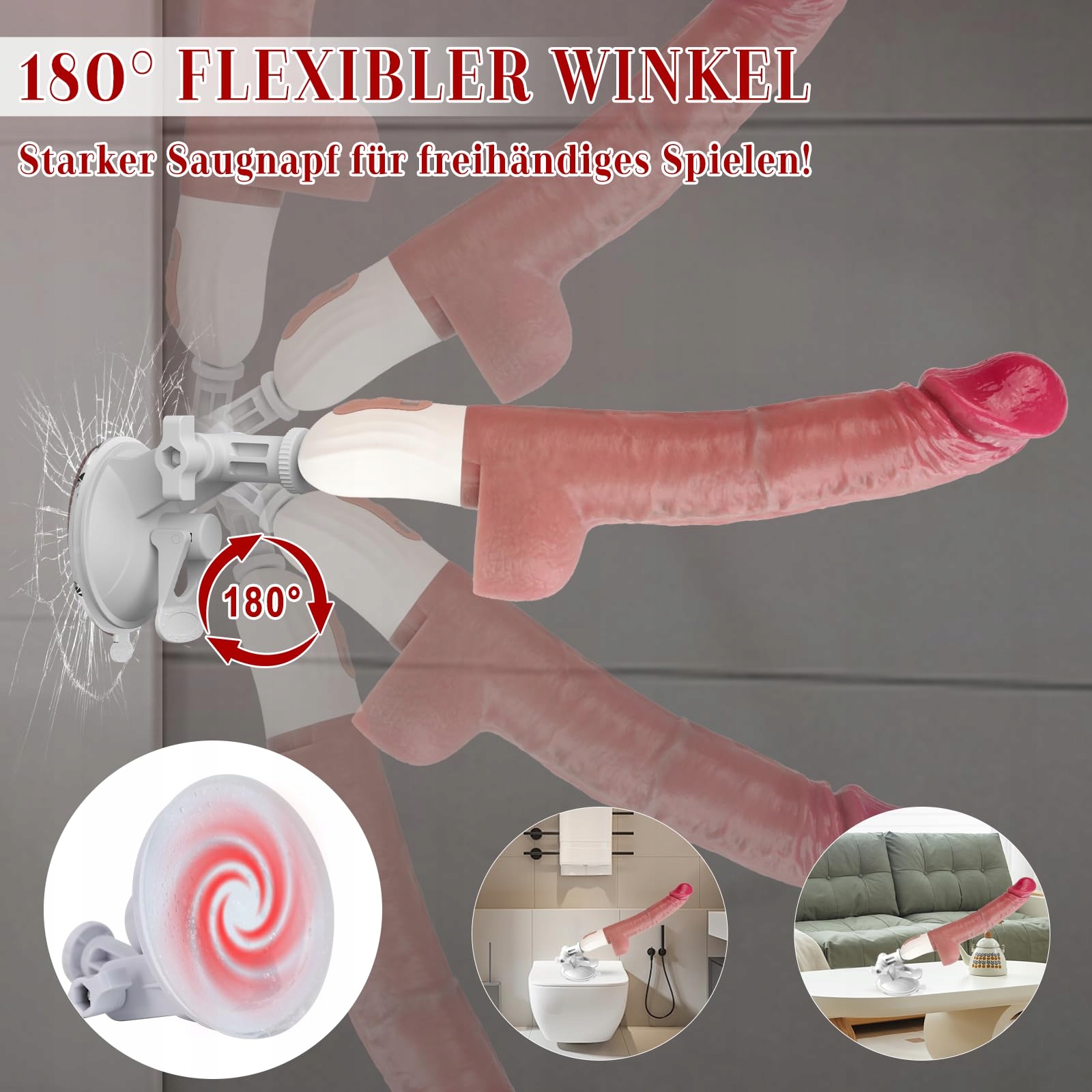 DILDO VIBRATOR Zestaw Wibratorów Dla Kobiet Realistyczny Z 9 Trybami — miniatura 4