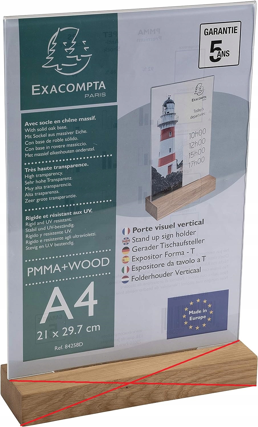 Exacompta 84258D Stojak prezentacyjny Marka Exacompta
