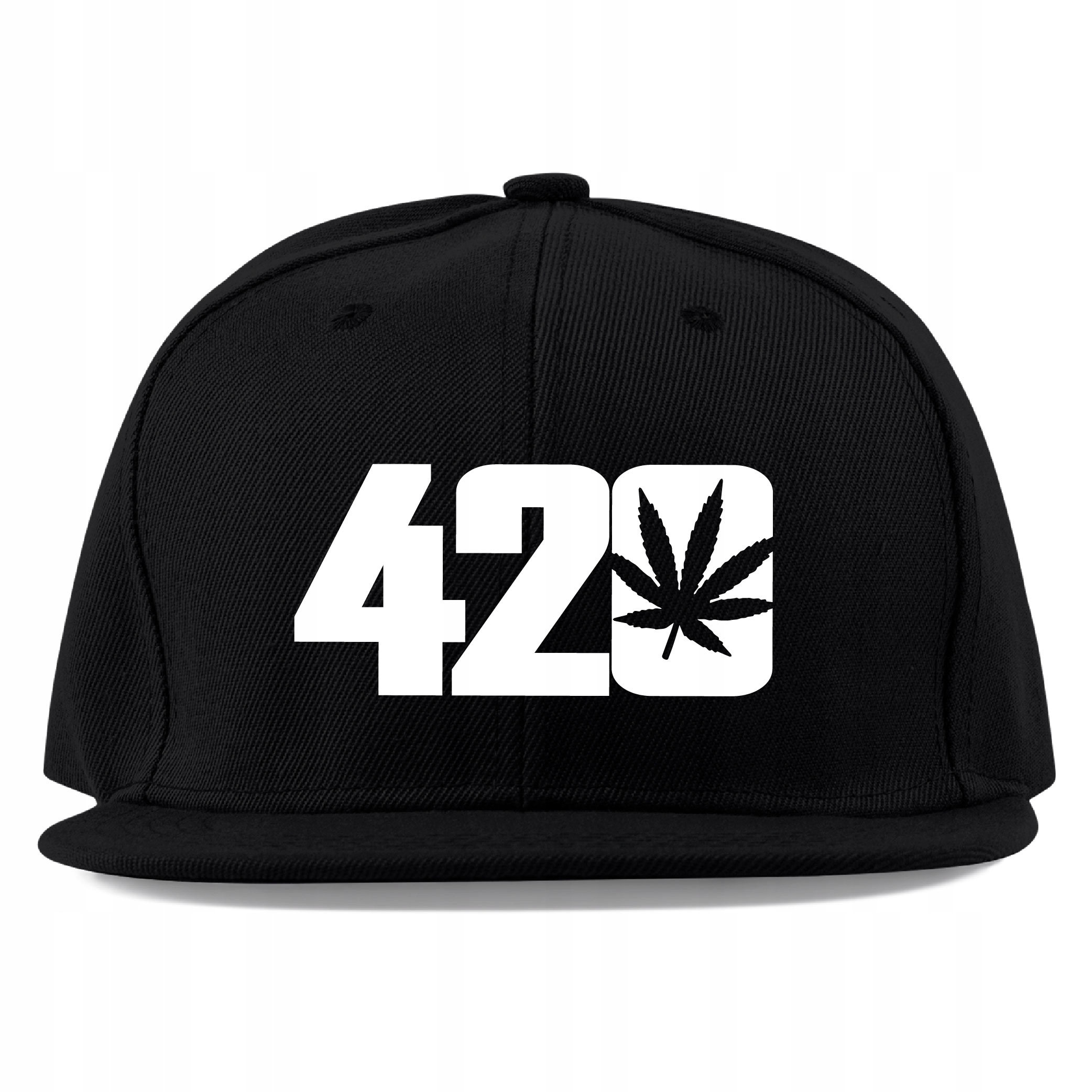 

Snapback 420 Marihuana Czapka Z Płaskim Daszkiem