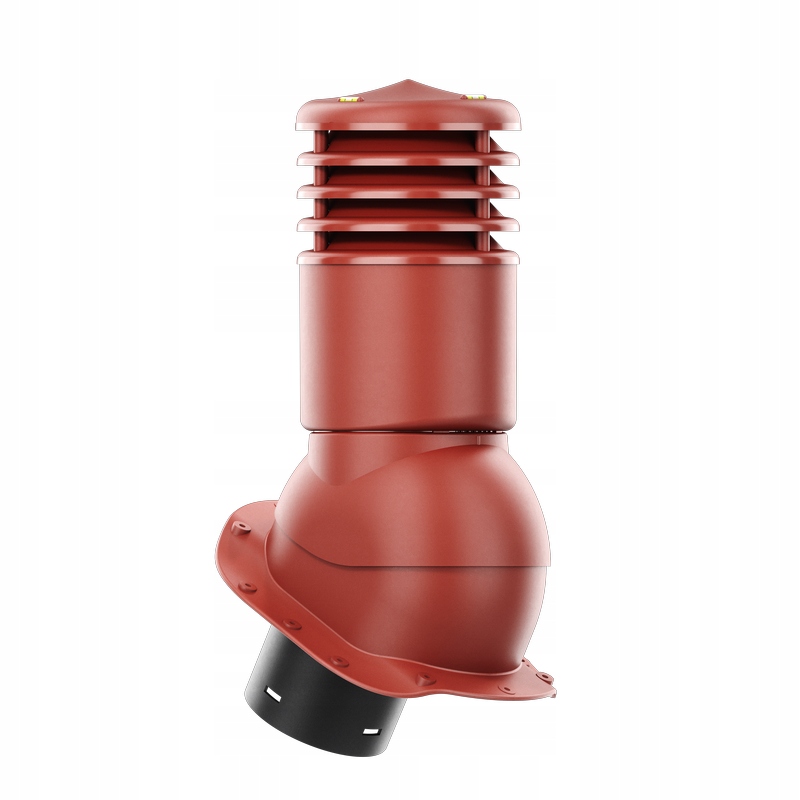Ventilačný krb Smartline profil B fi 150 mm zateplený, červený
