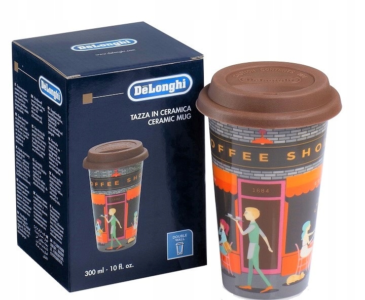 

Kubek ceramiczny termiczny DeLonghi 300ml DLSC066