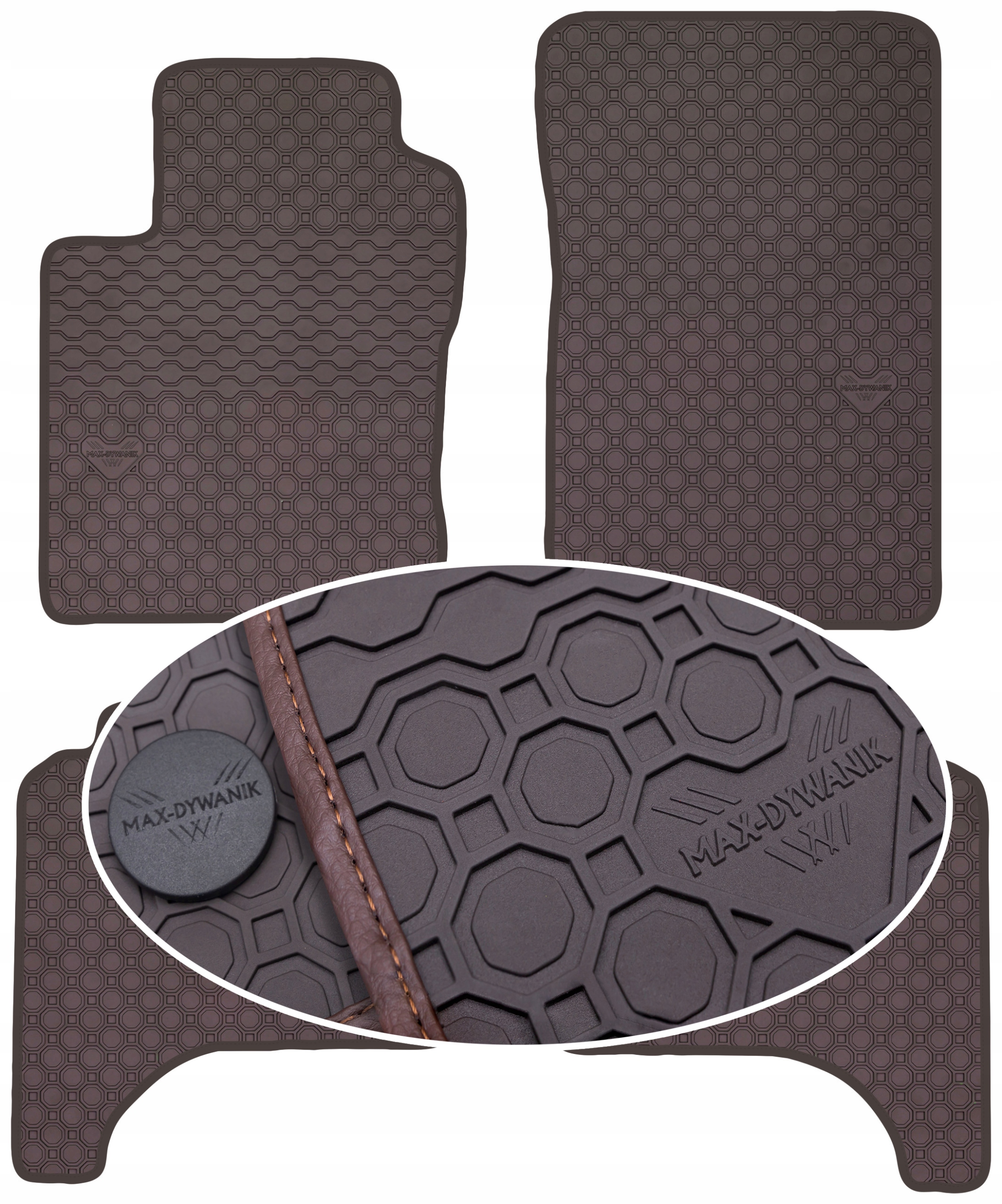 Suzuki Grand Vitara 5D 99-05 Koberce Hnedé