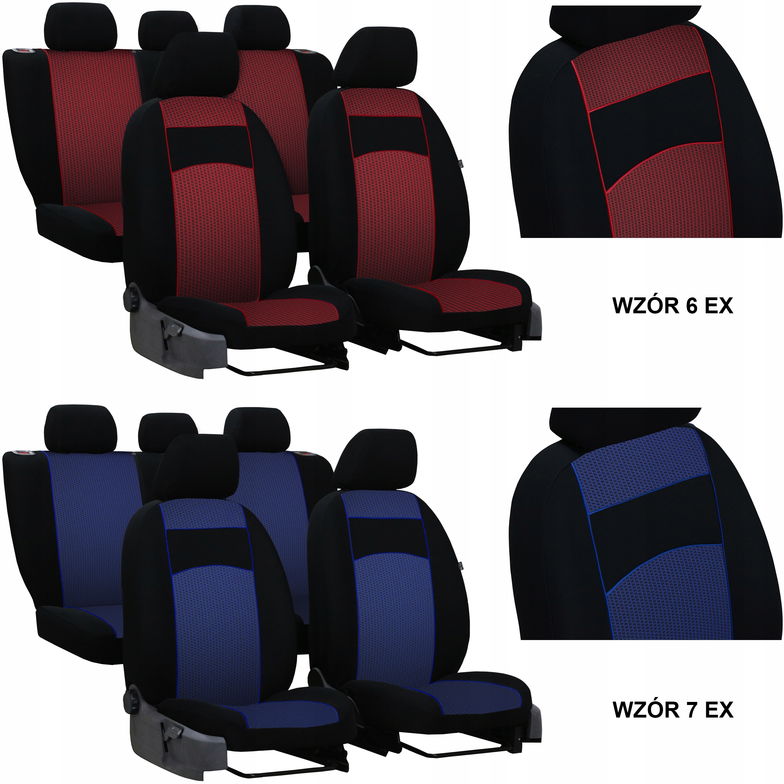 GRUBE POKROWCE MIAROWE NA FOTELE DO HONDA ACCORD 8 EAN (GTIN) 5901563450569