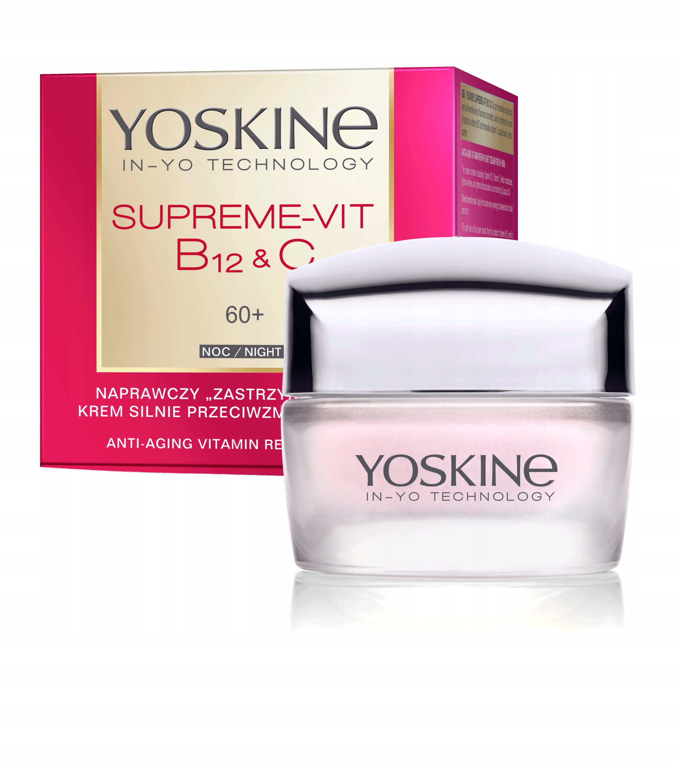 Yoskine Supreme-Vit B12 C denní krém proti stárnutí pleti 50 ml