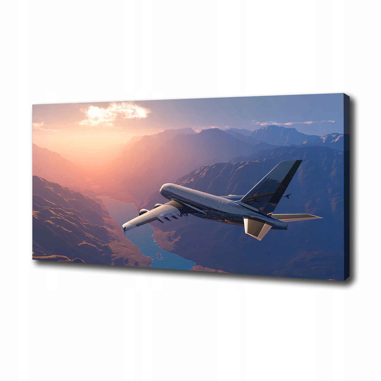 

Foto obraz canvas na ścianę Samolot 100x50 cm