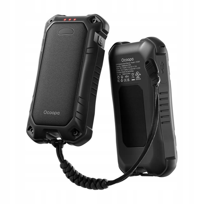 Ohřívač rukou s funkcí powerbanky Ocoopa UT4 Extreme 2x5000 mAh, Usb-c,