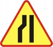 Znak drogowy A-12c odblaskowy 750 mm