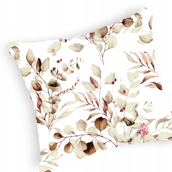 

Poszewka gładka brązowa na poduszkę 70x80 cm