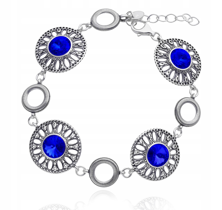 Stříbrný oxidovaný náramek Ag 925 BR0040823B